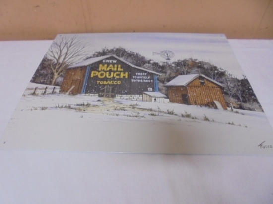 Mail Pouch Tabacco Barn Metal Sign