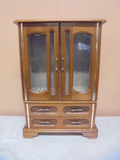 Large Wooden Jewelry Box