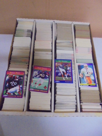 Large Box of Assorted NFL Football Cards
