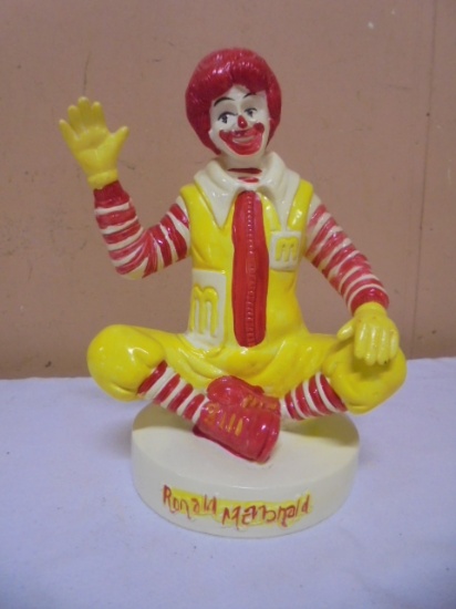 Vintage 1970's Ronald McDonald Coin Bank