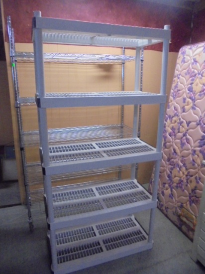 5 High Resin Storage Shelf