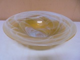 Beautiful Large Art Glass Bowl