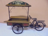 Metal & Wood Bicycle Flowers & Plants Cart