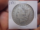 1881 Morgan Silver Dollar