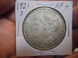 1921 S Mint Morgan Silver Dollar