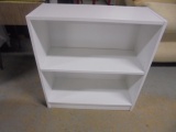 Small White Wooden Bookcase