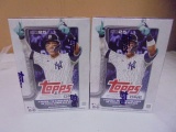 (2)2025 84 Card Boxes of Topps Series One Baseball Cards