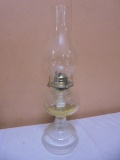Vintage Glass Oil Lamp