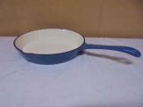 Porcelain Over Cast Iron Skillet