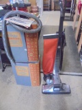 Kirby Heritage Upright Vacuum w/ 2 Boxes of Attachments