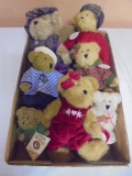 Group of 7 Boyd's Plush Animals