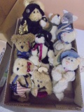 Group of 9 Boyd's Plush Animals