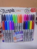 25pc Set of Sharpie Fine Markers