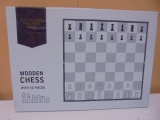 Gentleman's Hardware Wooden Chess Set