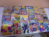 Large Group of Marvel Comic Books