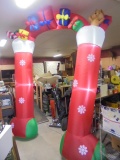 10ft Airblown Lighted Archway w/ Presents