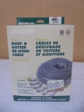 Wrap-On Electric 40ft Roof& Gutter De-Icing Cable