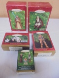 Group of 5 Hallmark Keepsake Star Wars & Star Trek Ornaments