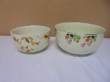 2 Vintage Jewel Tea Bowls