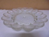 Vintage Indiana Glass Egg Plate