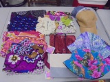 Large Group of Brand New Ladies Scarves/Hats/Purses/More