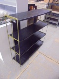 Vintage MCM Metal 4 Tier Shelf