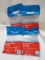 Qty 4 Heavyweight Crystal Plastic Forks 28ct