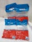 Qty 4 Heavyweight Crystal Plastic Forks 28ct