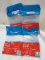 Qty 4 Heavyweight Crystal Plastic Forks 28ct