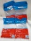 Qty 4 Heavyweight Crystal Plastic Forks 28ct