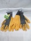 Qty 2 Pair Crinkle Latex Gloves