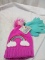 Girls hat glove set