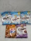 5Pc Chex Mix Snack Bag Lot- (3) FunFetti, (1) Brownie Supreme, (1) Turtle