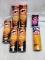 7Pc Pringles Lot- (5) Scorchin Cheddar, (1) Cheddar, (1) Mini Scorchin BBQ