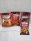 Qty 4 Snyders Of Hanover- Honey Mustard & Onion, Hot Buffalo Wing, Seasoned