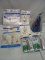 Qty 6 Party Lot- Garland, Tassels, LED Llama, Coloring Books, Party Hats