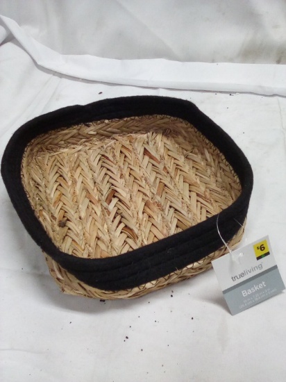 TrueLiving 10”x7.25”x2” Decorative Basket