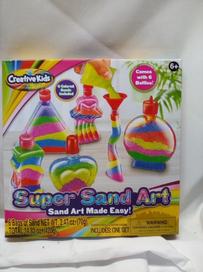 Creative Kids Super Sand Art Kit for Ages 6+