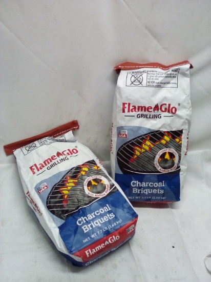 2 Kingsford 7.7Lbs Bags of Grilling Charcoal Briquetes