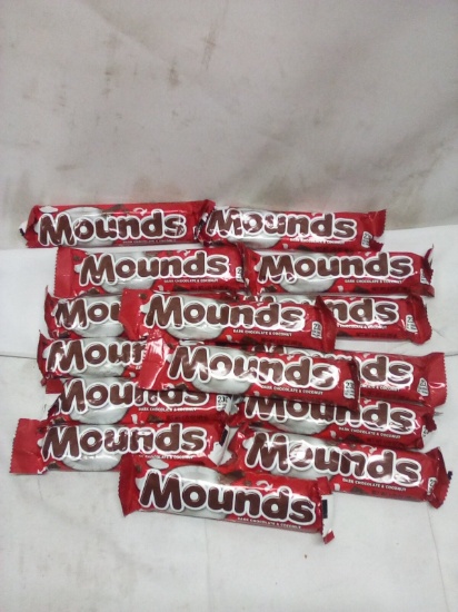 Qty 15 Mounds Candy Bars