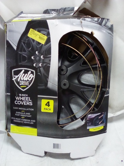 4 Pack of Auto Drive 16” Wheel Covers