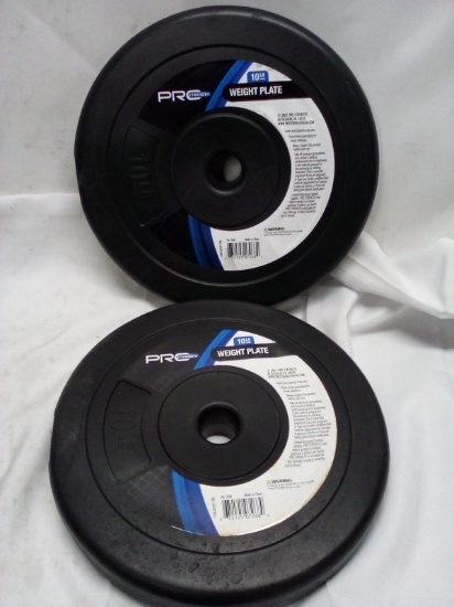 Qty 2- 10lb Weight Plate