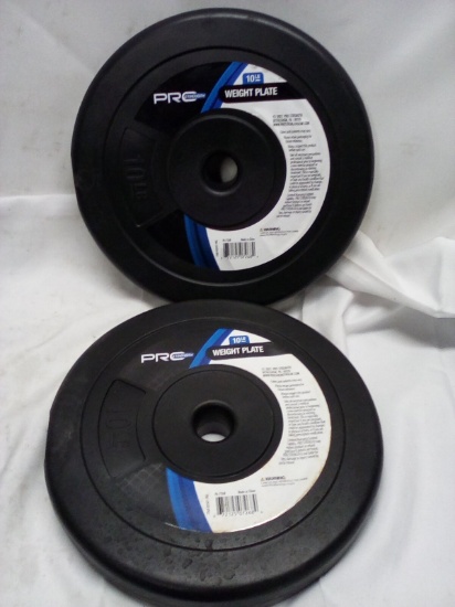 Qty 2- 10lb Weight Plate