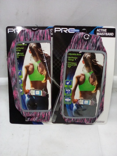 Qty 2 Active Waistband Adjustable Belt