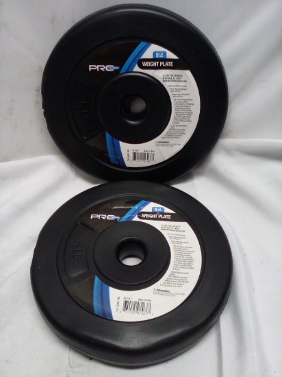 Qty 2- 5lb Weight Plate