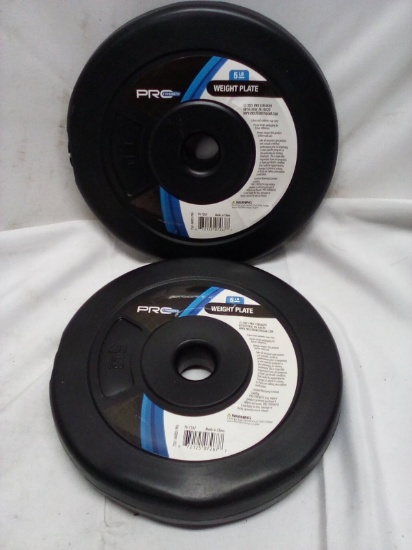 Qty 2- 5lb Weight Plate
