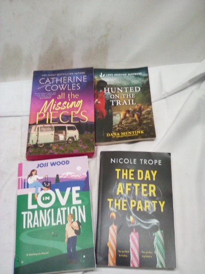 4 Romance books