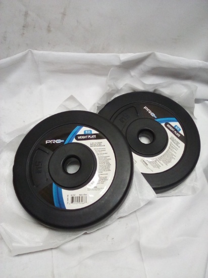 Pair of ProStrength 5Lbs Weight Plates