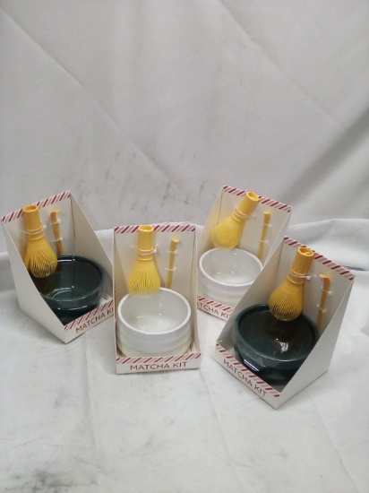 Lot of 4 Assorted Color Matcha Kits