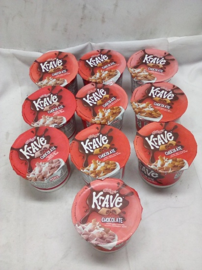 10 To-Go Cups of Chocolate Krave Cereal